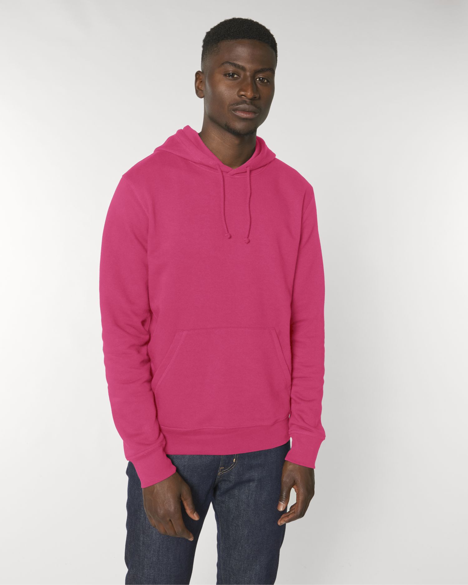 Hoodie sweatshirts Drummer in Farbe Raspberry