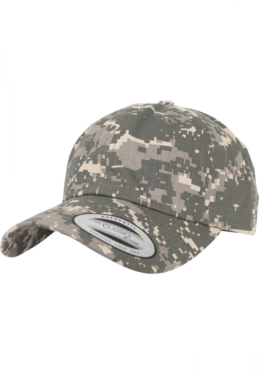 Dad Caps Low Profile Digital Camo Cap in Farbe washed putty