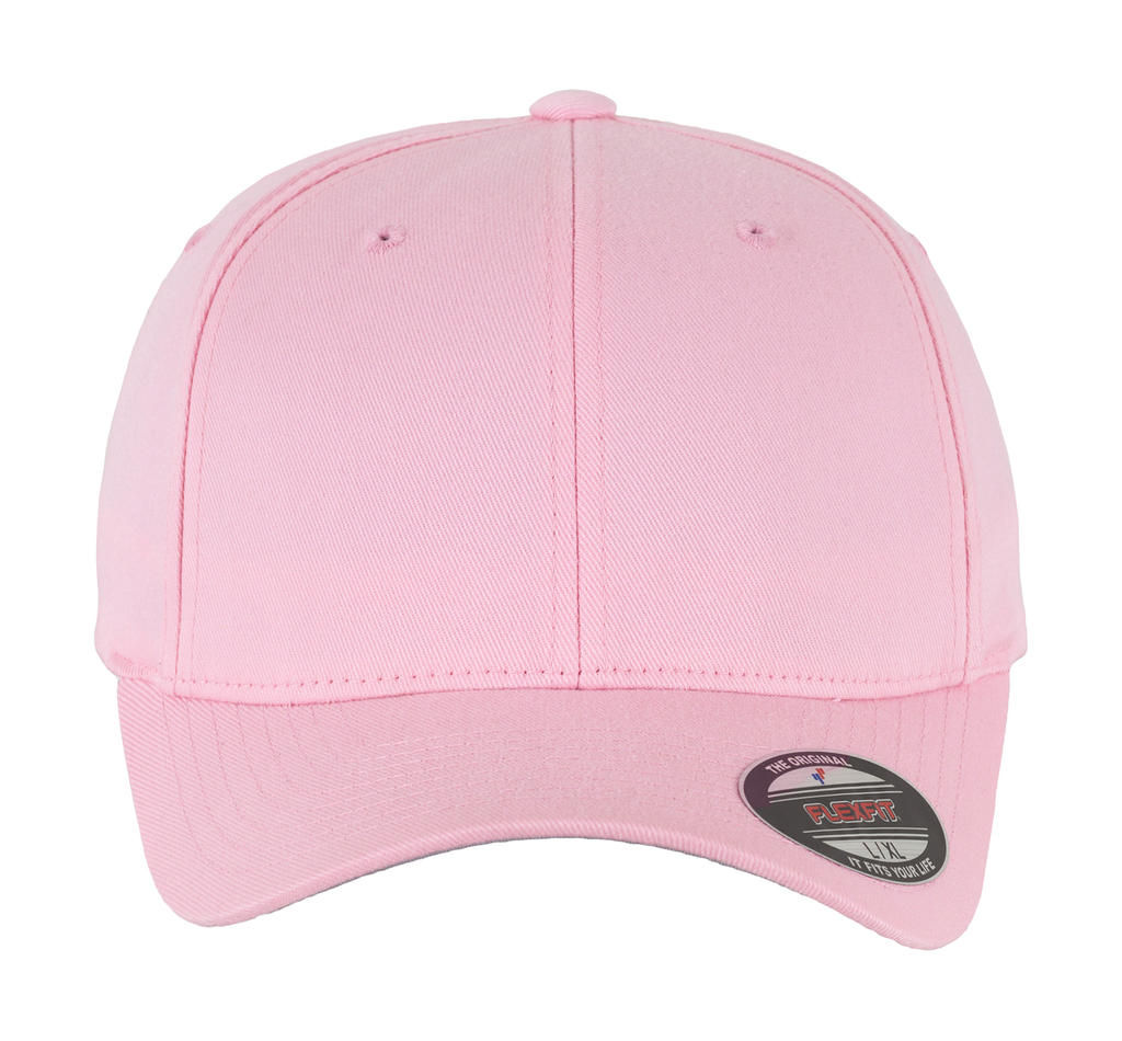  Fitted Baseball Cap in Farbe Pink