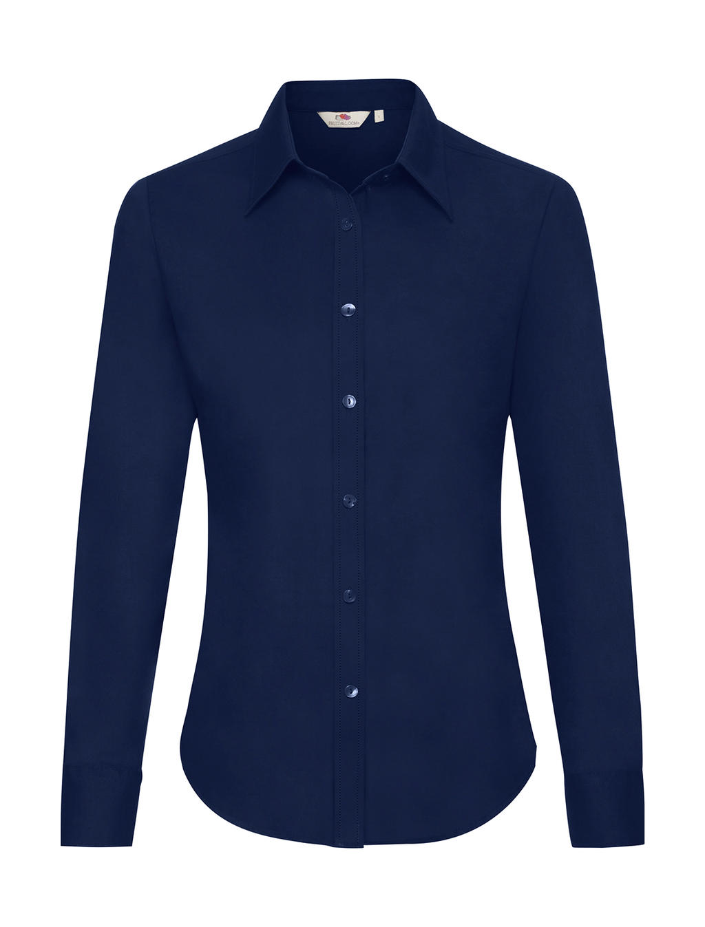  Ladies Oxford Shirt LS in Farbe Navy