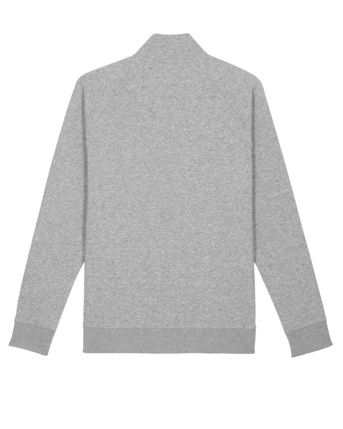 Zip-thru sweatshirts Stanley Trailer in Farbe Heather Grey