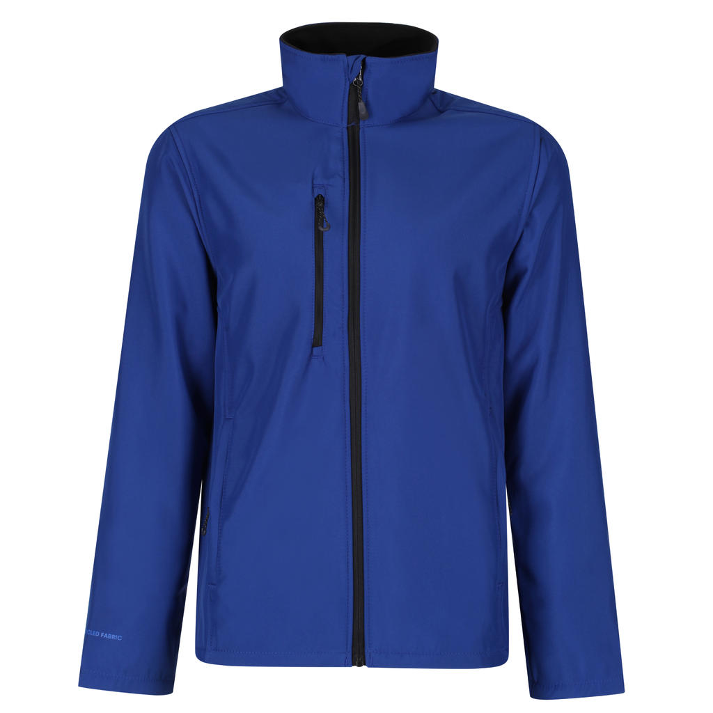  Honestly Made Recycled Softshell Jacket in Farbe New Royal