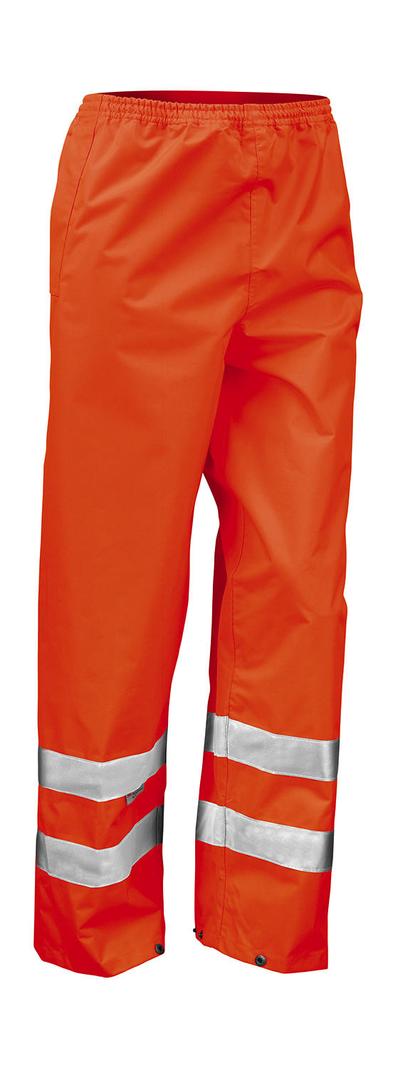  High Profile Rain Trousers in Farbe Fluorescent Orange