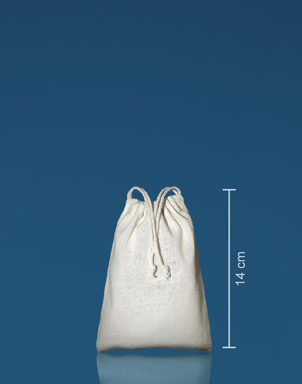  Bag with Drawstring Mini in Farbe Natural