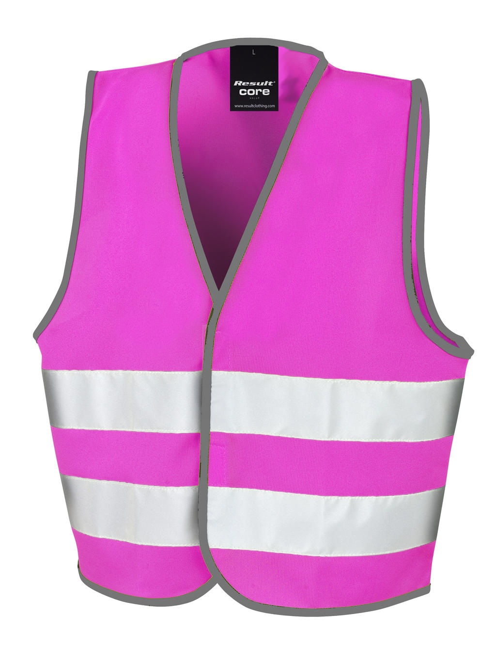  Junior Enhanced Visibility Vest in Farbe Fluorescent Pink
