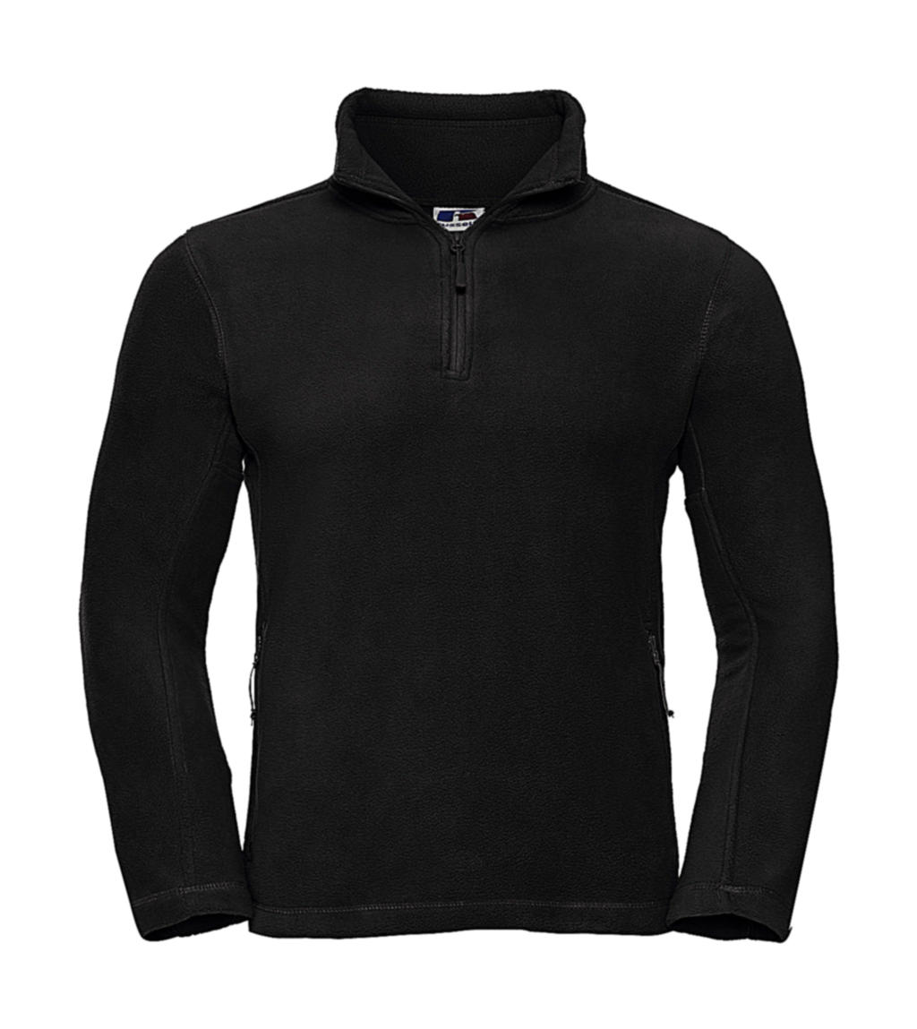  Quarter Zip Outdoor Fleece in Farbe Black