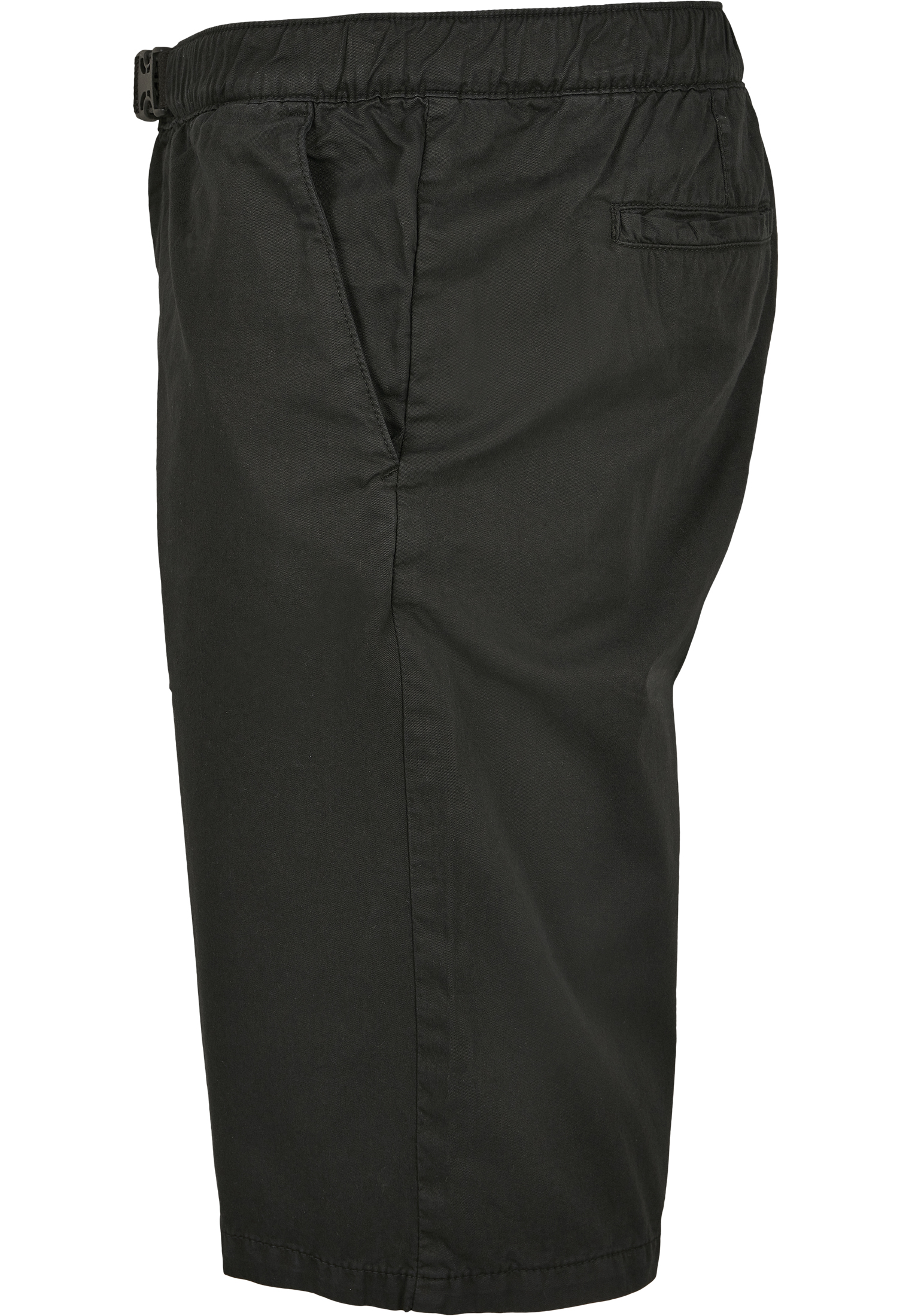 Kurze Hosen Straight Leg Chino Shorts with Belt in Farbe black
