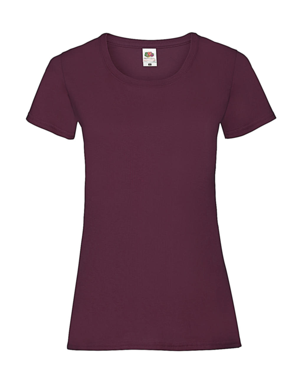 Ladies Valueweight T in Farbe Burgundy