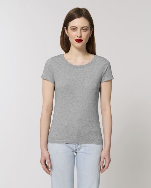 T-Shirt Stella Jazzer in Farbe Heather Grey