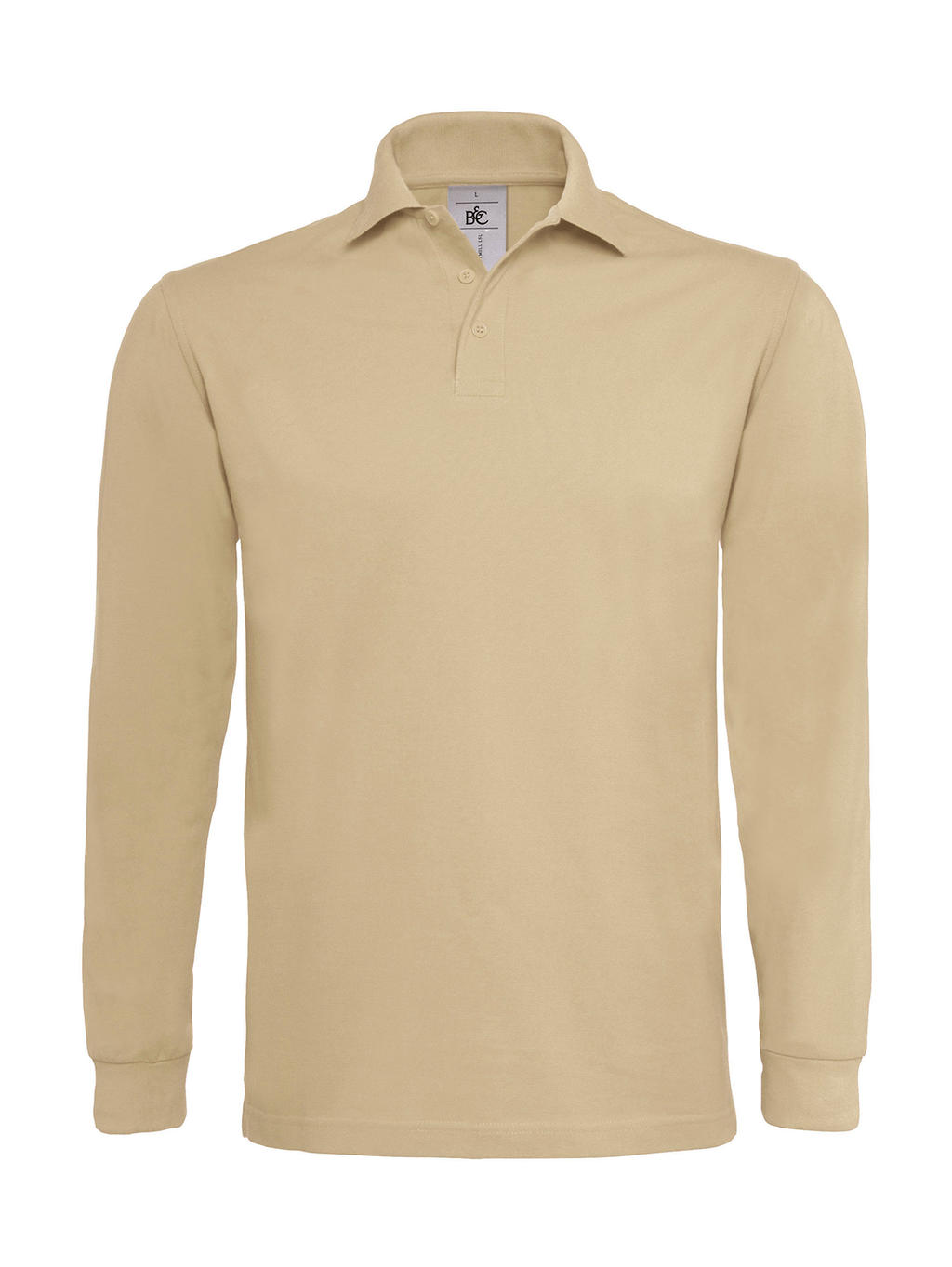  Heavymill LSL Polo in Farbe Sand