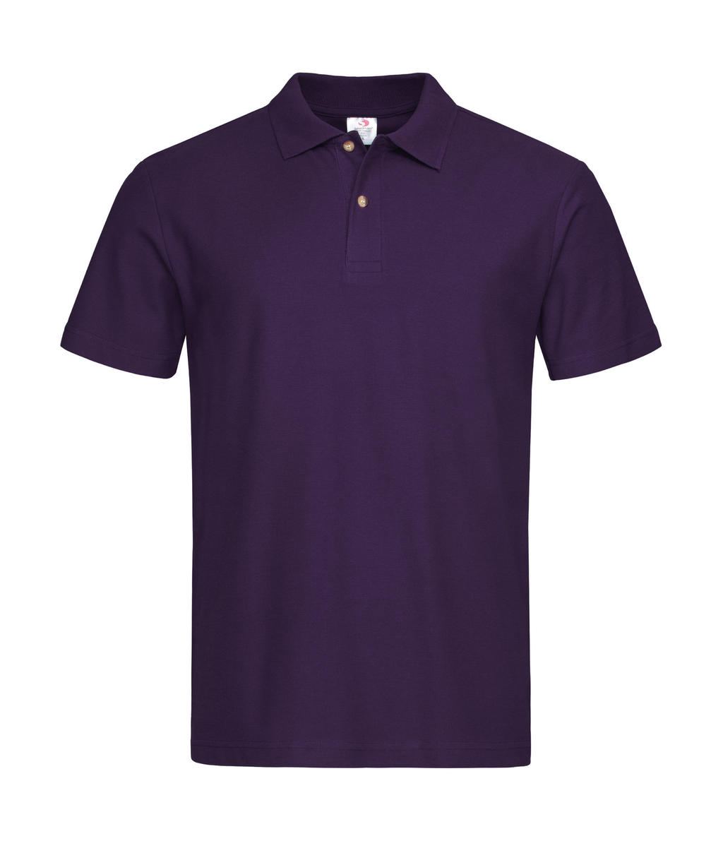  Polo in Farbe Deep Berry