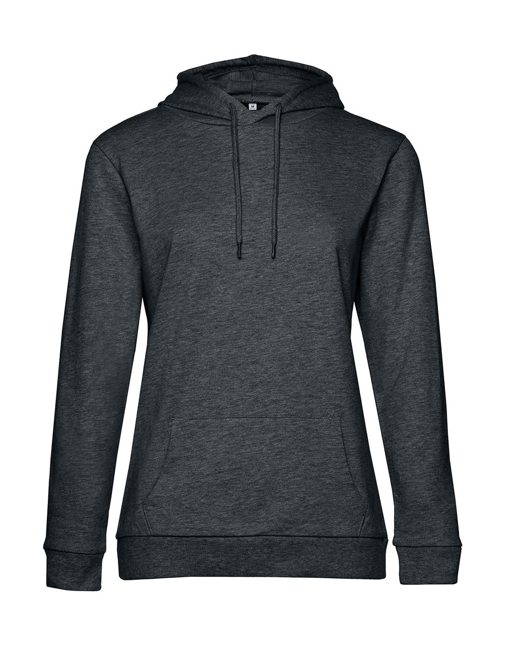  #Hoodie /women French Terry in Farbe Heather Asphalt