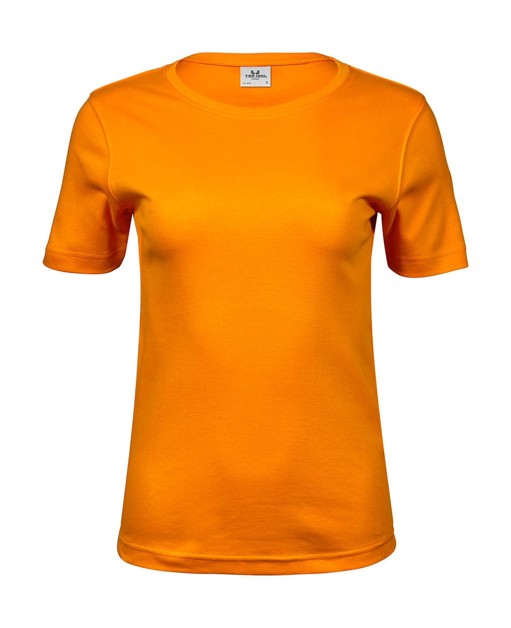  Ladies Interlock T-Shirt in Farbe Mandarin