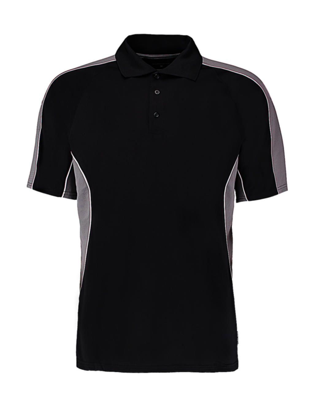 Classic Fit Cooltex? Contrast Polo Shirt in Farbe Black/Grey