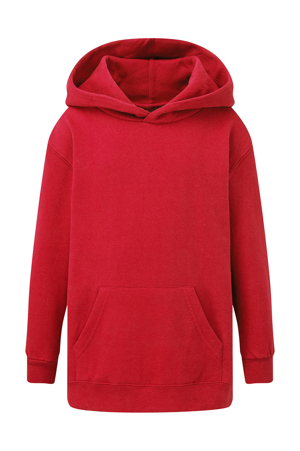 Kids Hooded Sweatshirt in Farbe Red