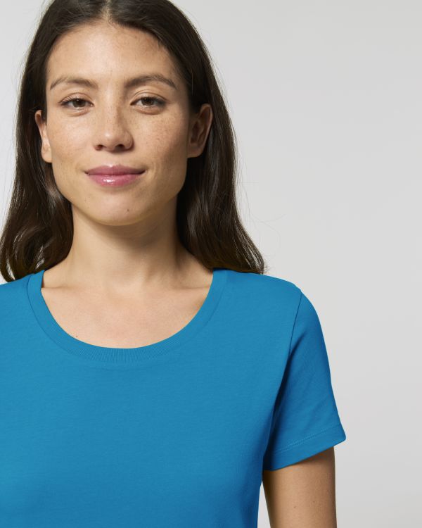 T-Shirt Stella Expresser in Farbe Azur