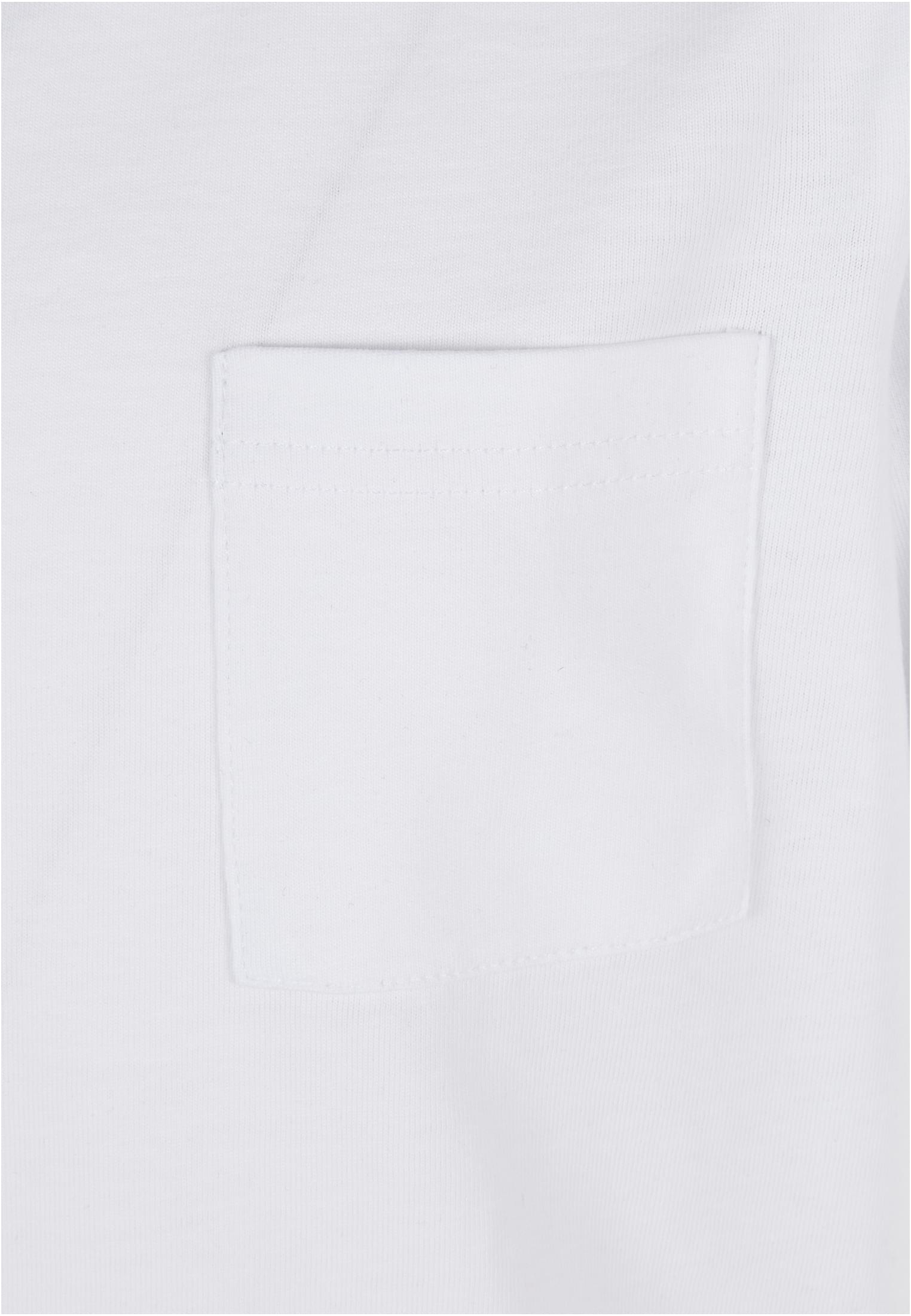 Kinder Boys Organic Cotton Basic Pocket Tee 2-Pack in Farbe white/darkblue