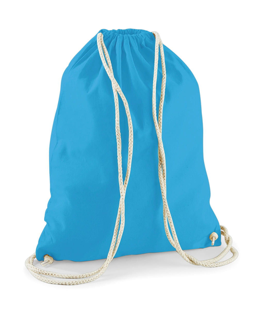  Cotton Gymsac in Farbe Surf Blue