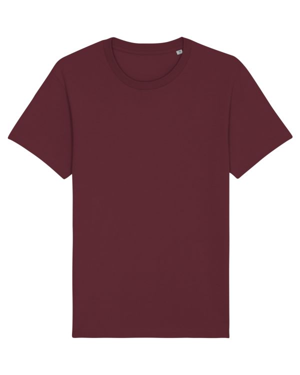 T-Shirt Rocker in Farbe Burgundy