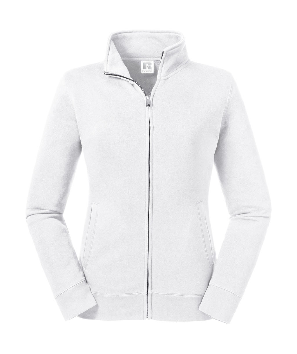  Ladies Authentic Sweat Jacket in Farbe White