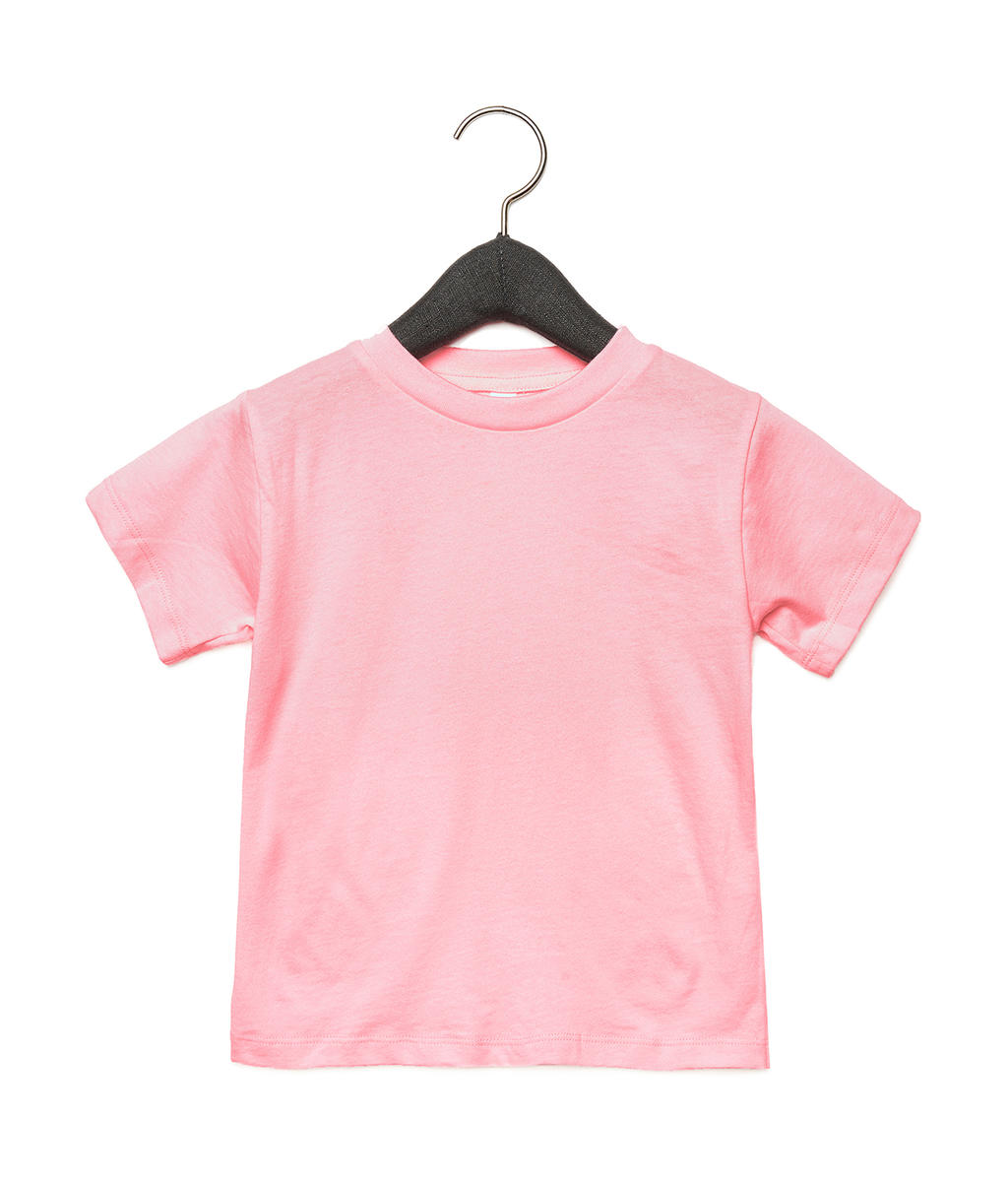  Toddler Jersey Short Sleeve Tee in Farbe Pink