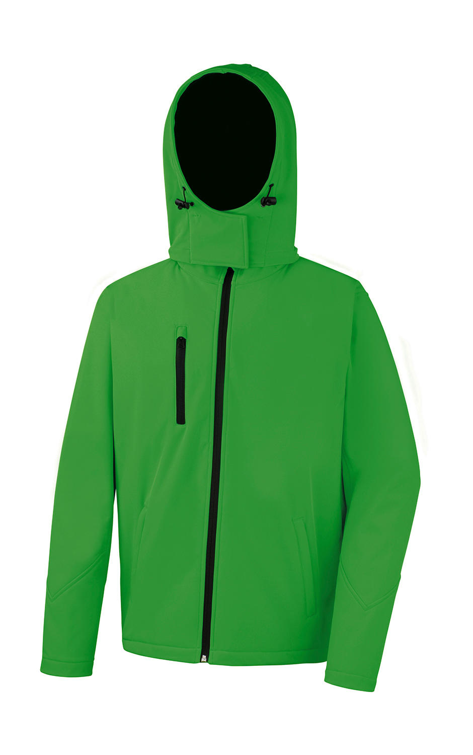  TX Performance Hooded Softshell Jacket in Farbe Vivid Green/Black