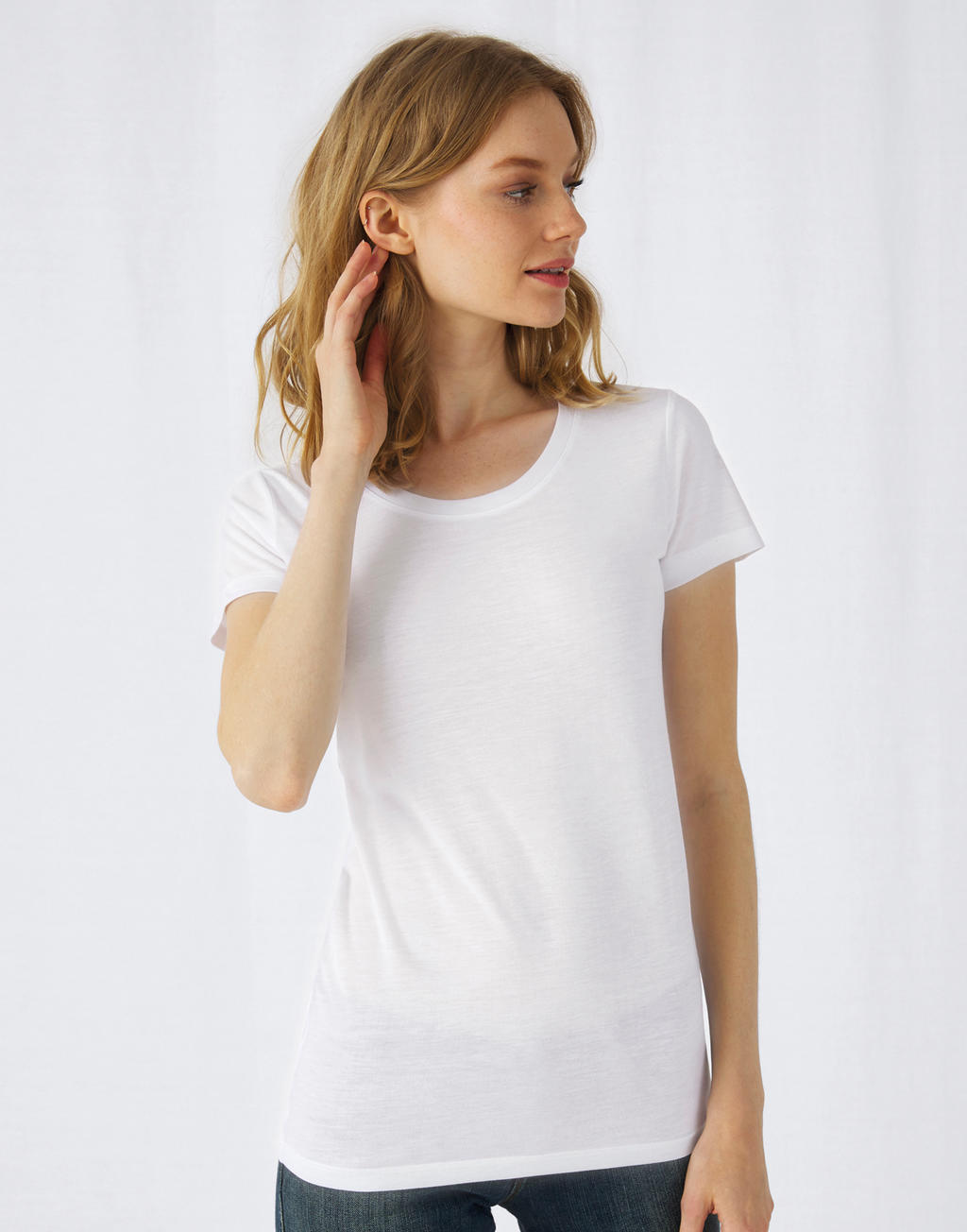  Sublimation/women T-Shirt in Farbe White