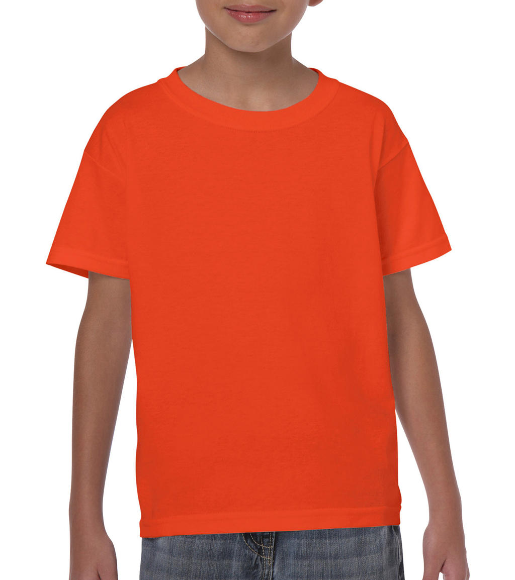  Heavy Cotton Youth T-Shirt in Farbe Orange