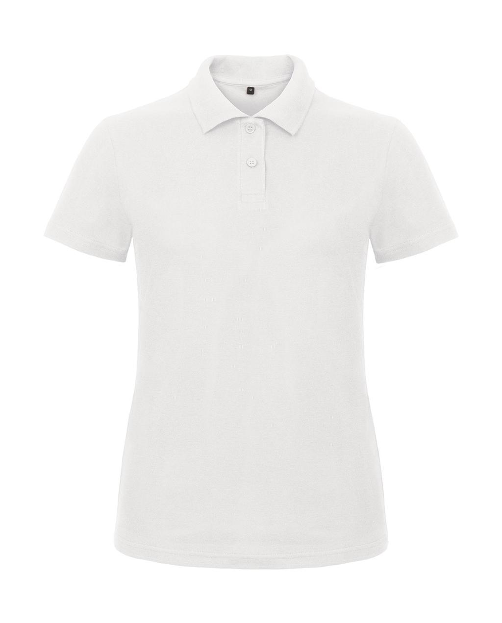  ID.001/women Piqu? Polo Shirt in Farbe White