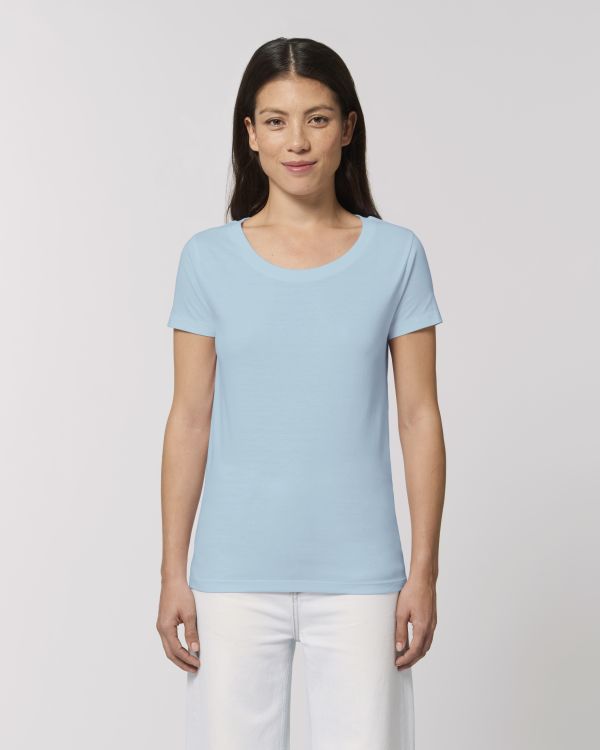 T-Shirt Stella Jazzer in Farbe Sky blue