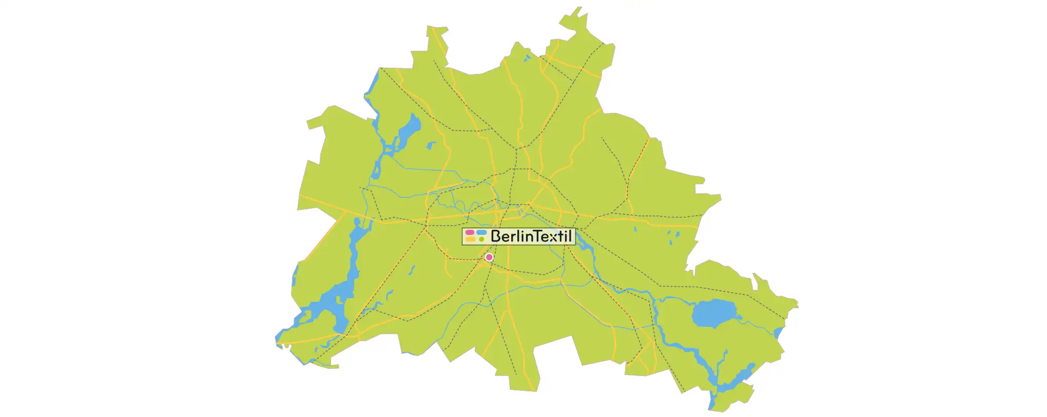 BerlinTextil befindet sich im Herzen Berlins