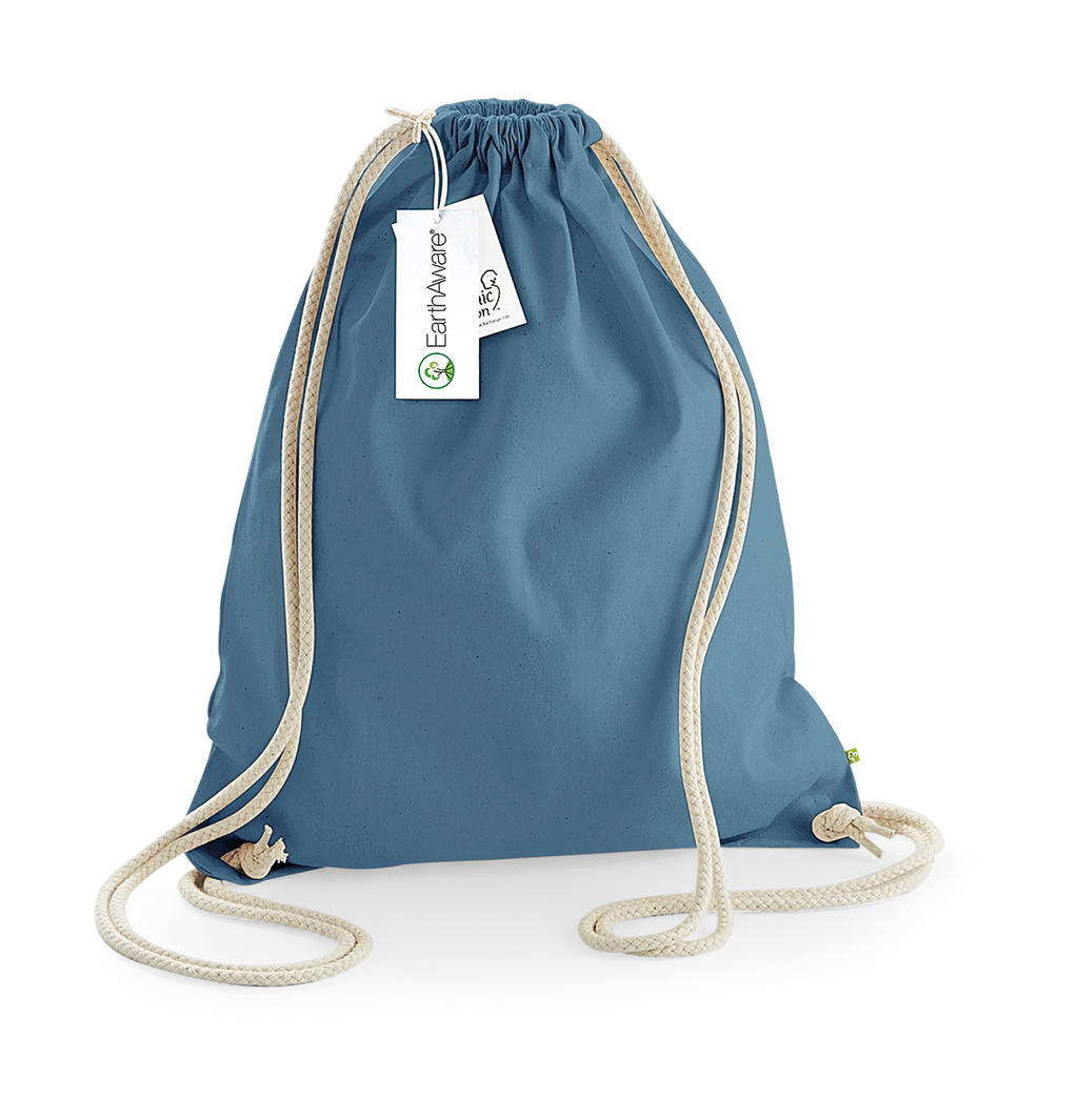 EarthAware? Organic Gymsac in Farbe Airforce Blue