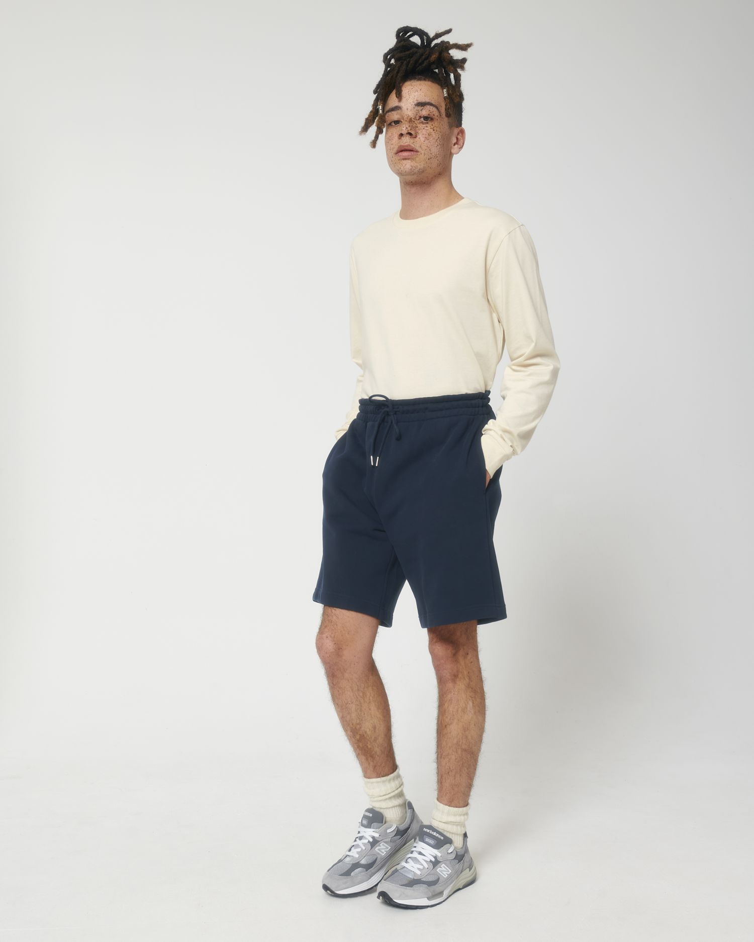 Joggingshorts Boarder Dry in Farbe French Navy