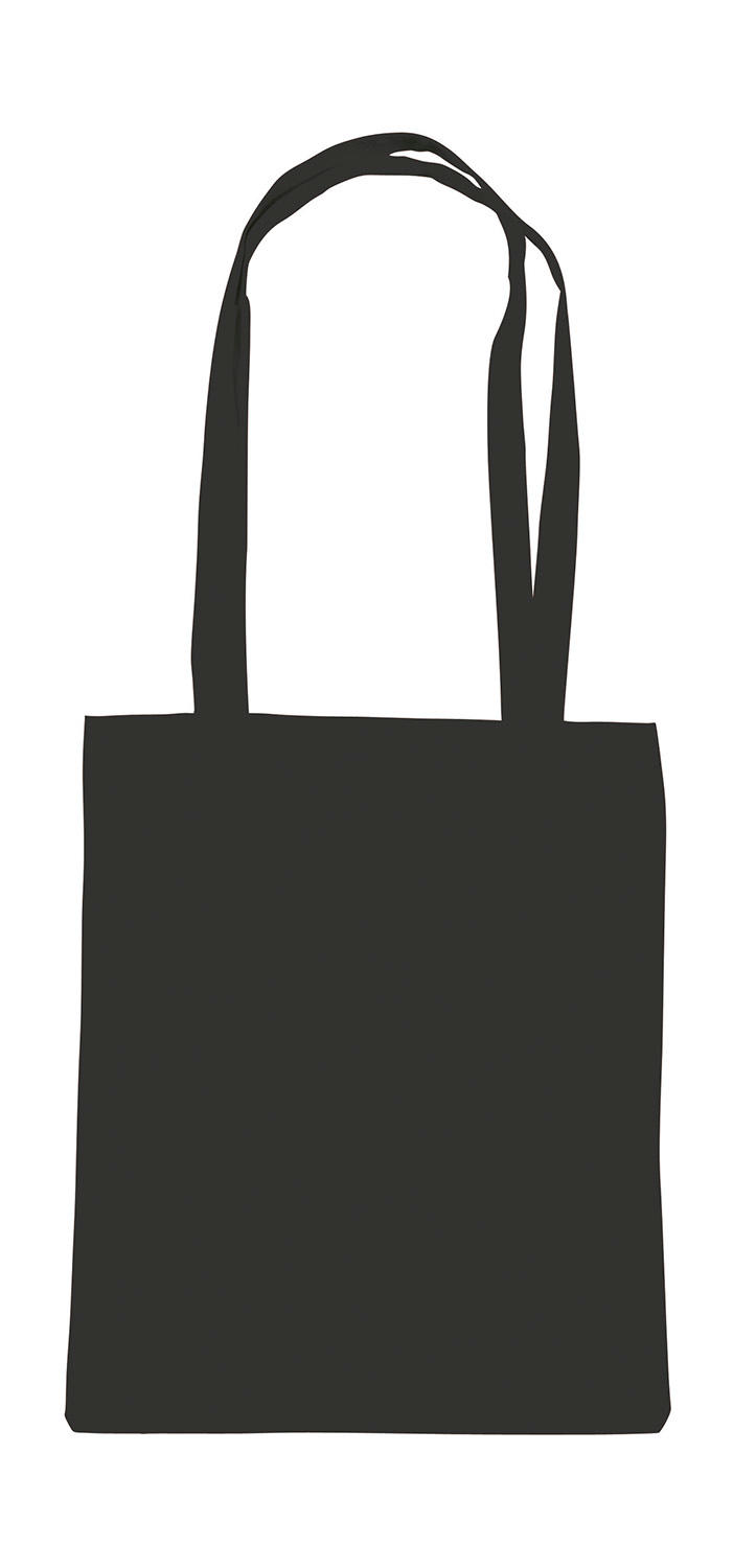  Guildford Cotton Shopper/Tote Shoulder Bag in Farbe Black