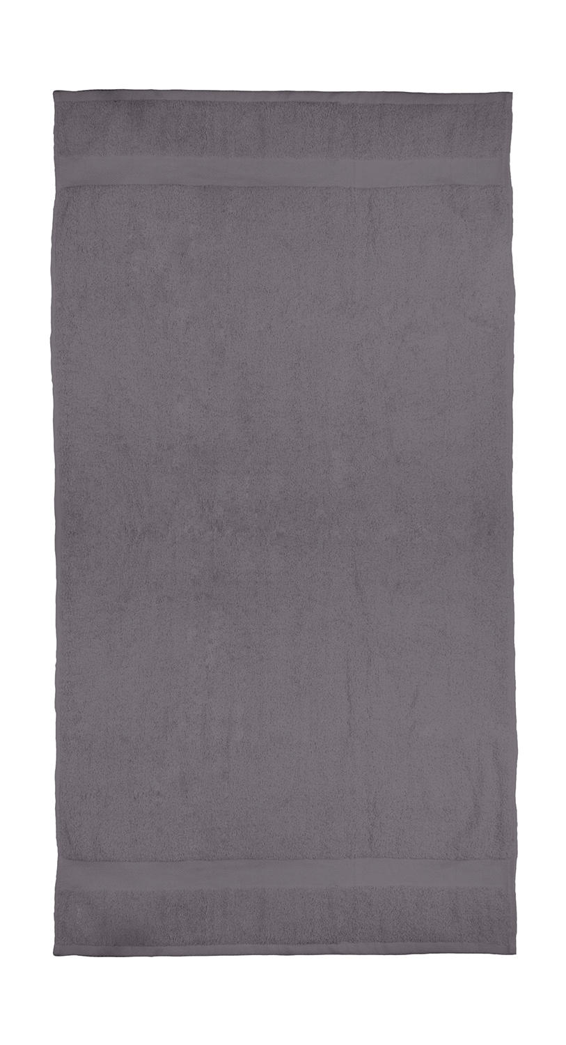  Seine Bath Towel 70x140cm in Farbe Grey
