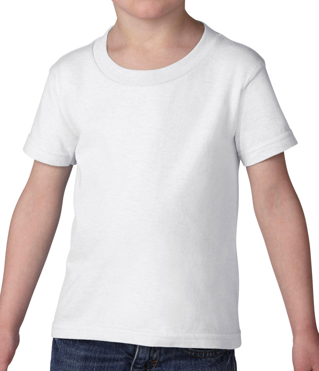  Heavy Cotton Toddler T-Shirt in Farbe White