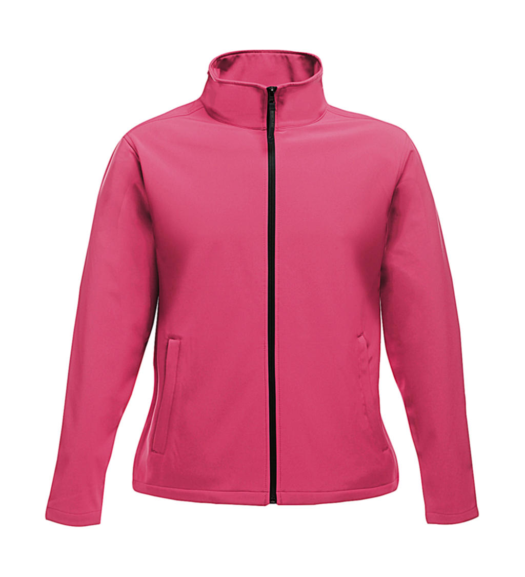  Womens Ablaze Printable Softshell in Farbe Hot Pink/Black