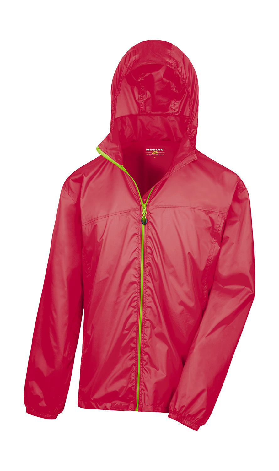  HDI Quest Lightweight Stowable Jacket in Farbe Raspberry/Lime