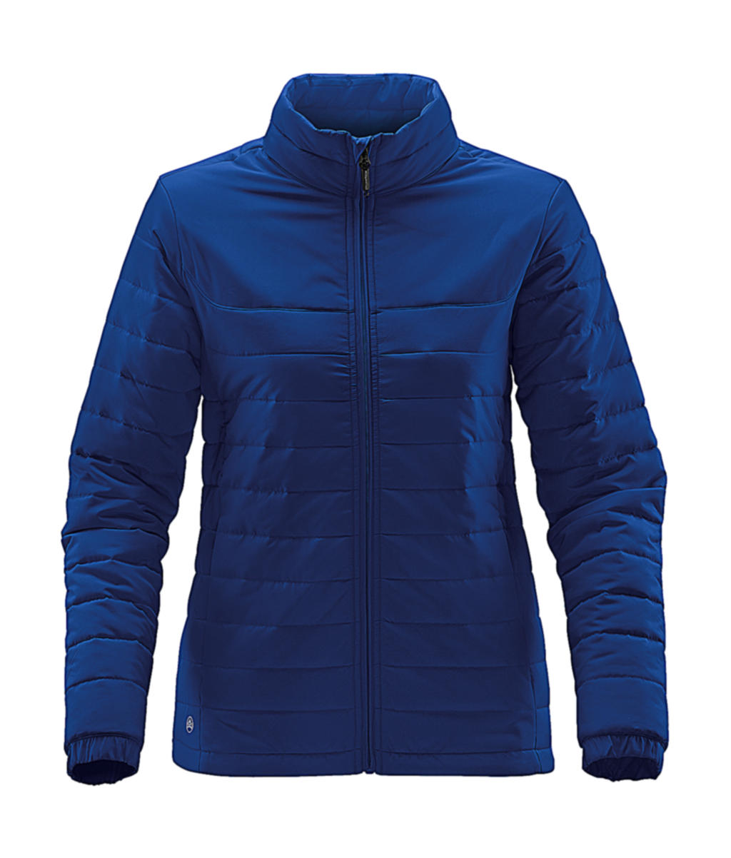  Womens Nautilus Thermal Jacket in Farbe Azure