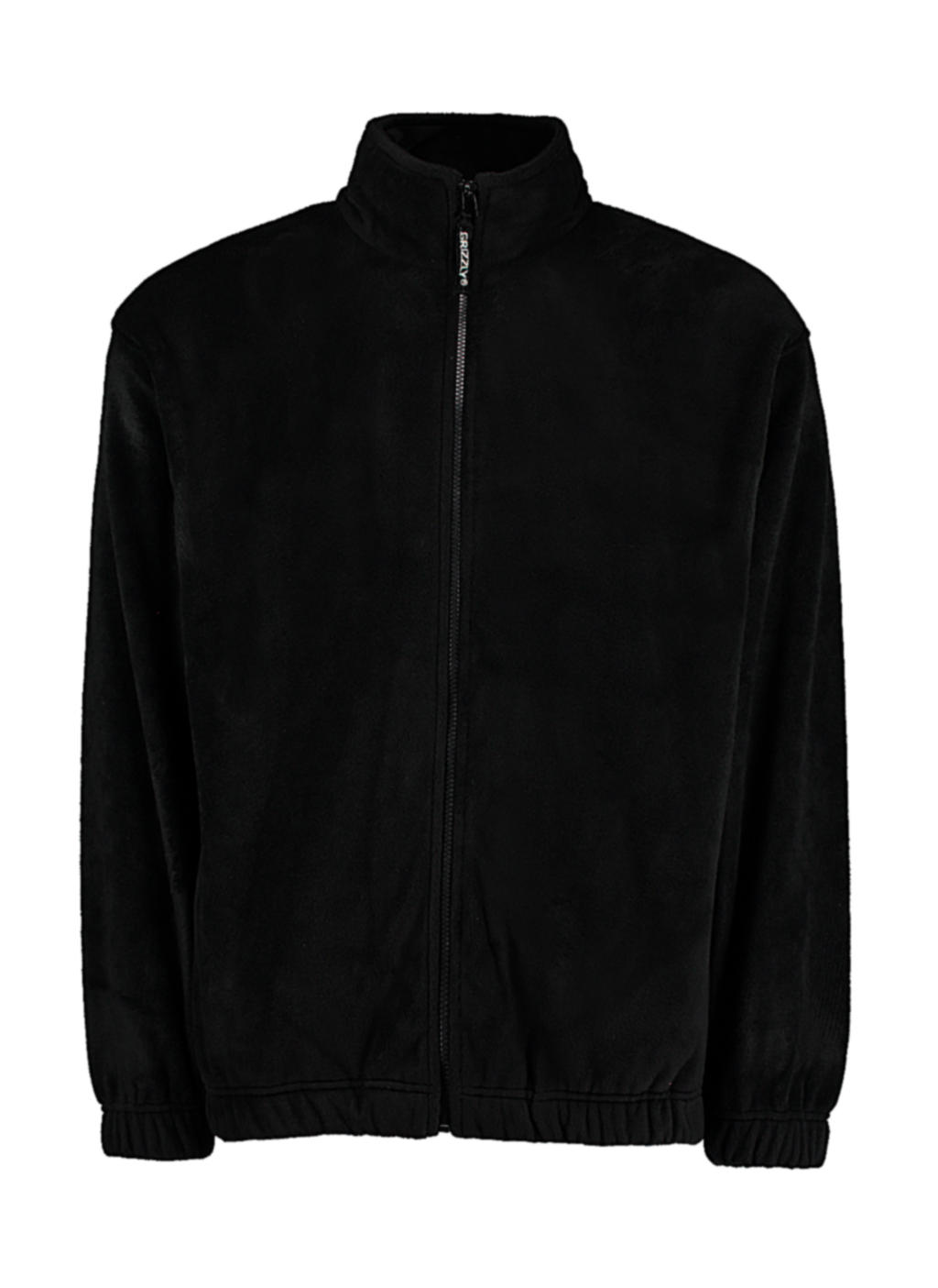  Classic Fit Full Zip Fleece in Farbe Black