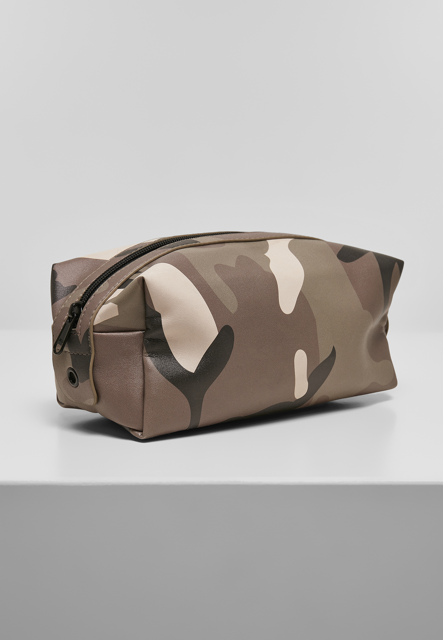 Taschen Synthetic Leather Camo Cosmetic Pouch in Farbe browncamo