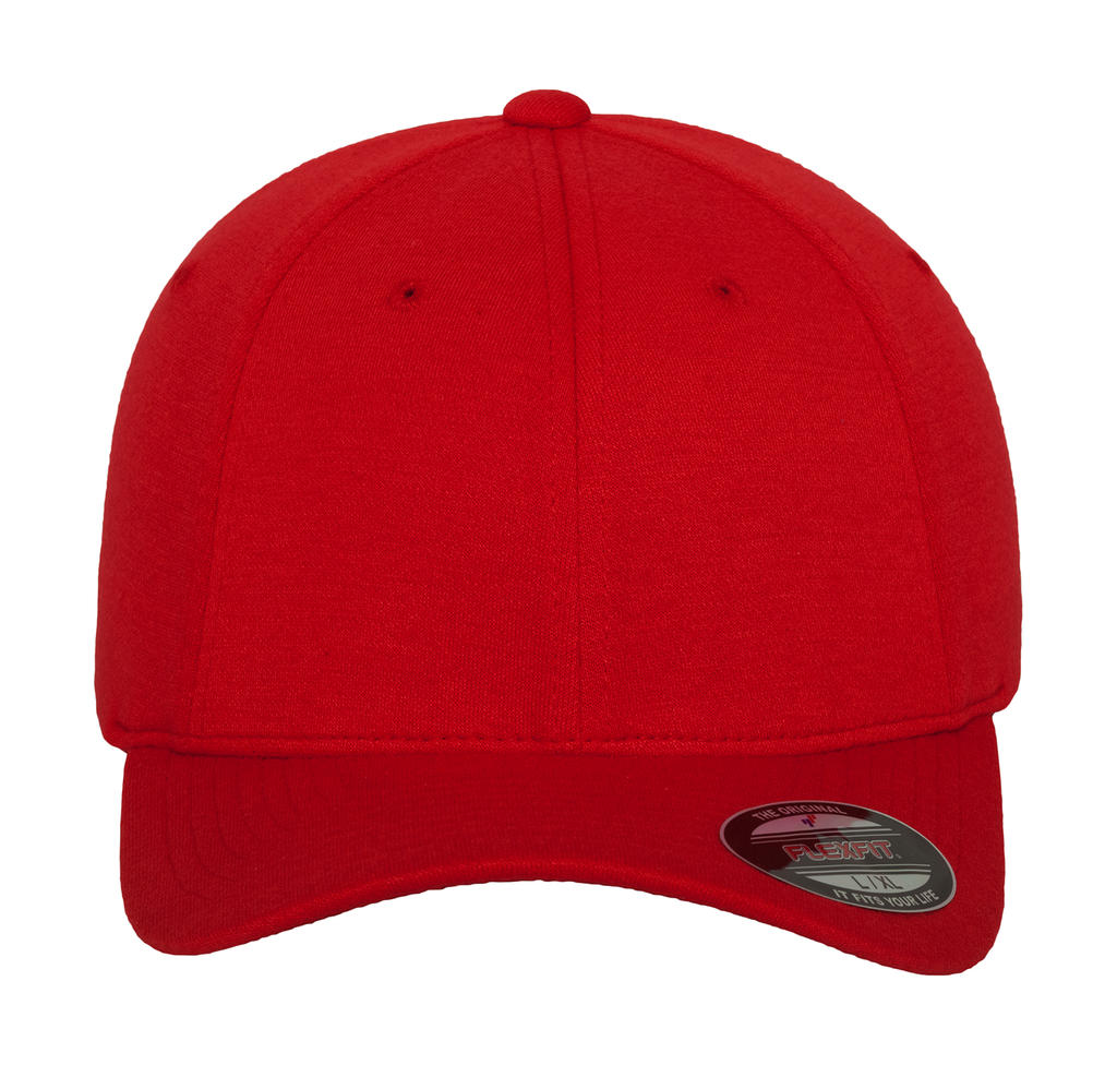  Double Jersey Cap in Farbe Red