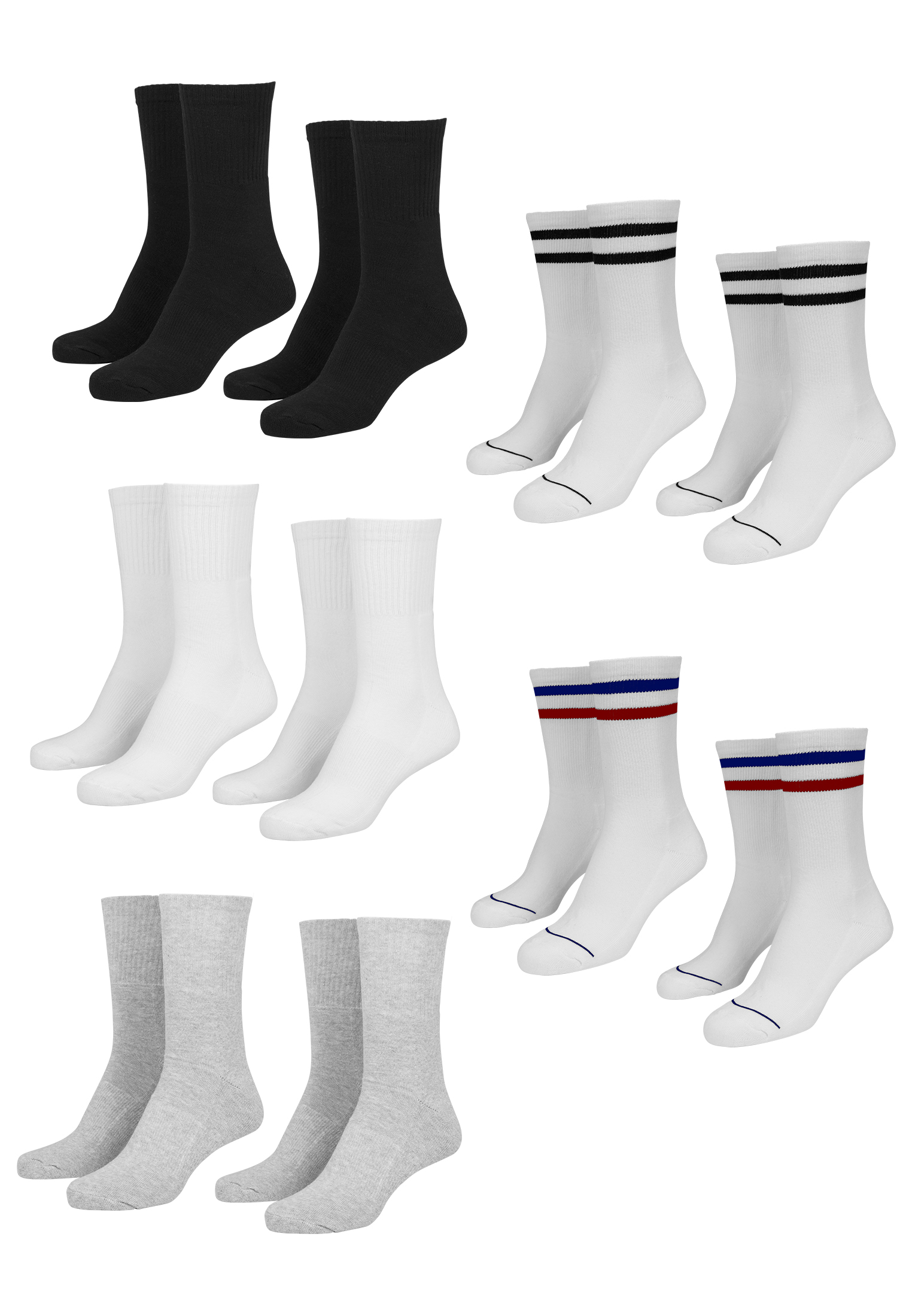 Sporty Socks 10-Pack