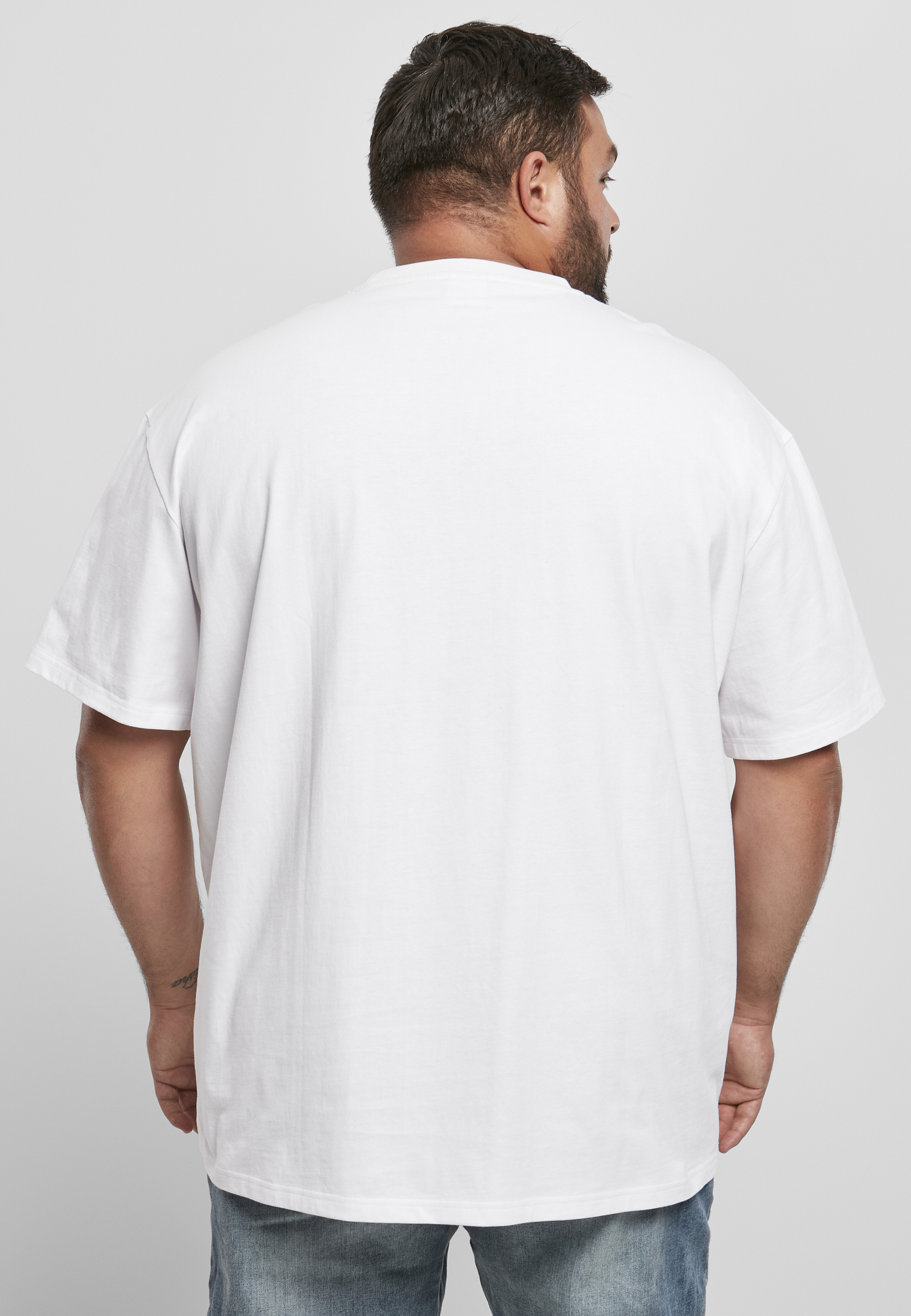 T-Shirts Oversized Big Pocket Tee in Farbe white