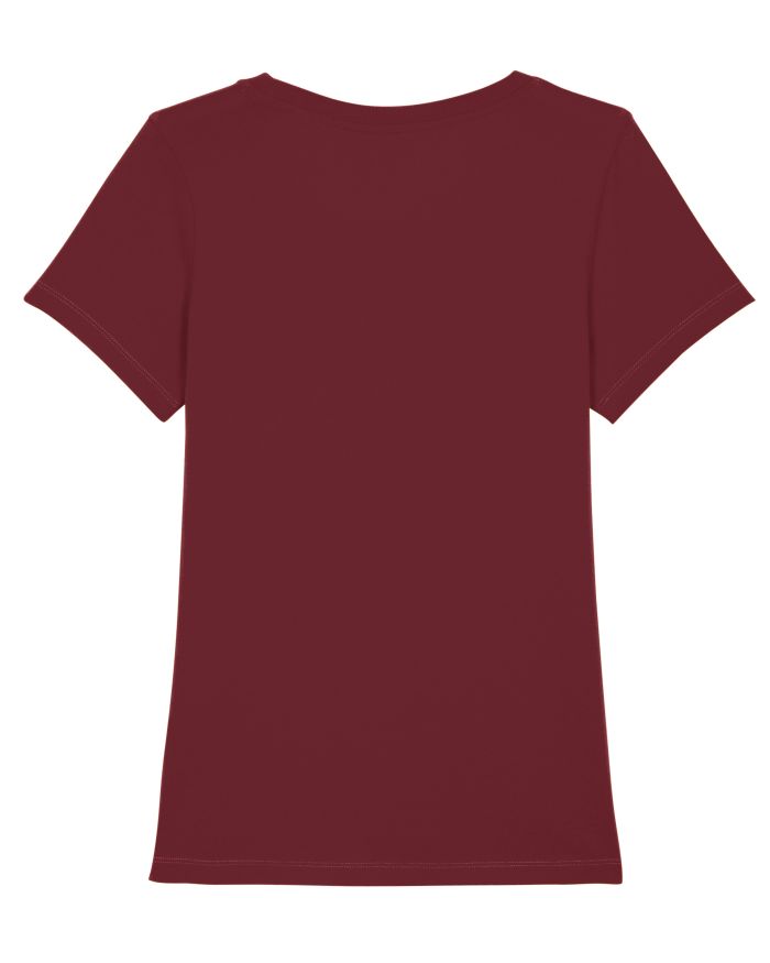 T-Shirt Stella Expresser in Farbe Burgundy