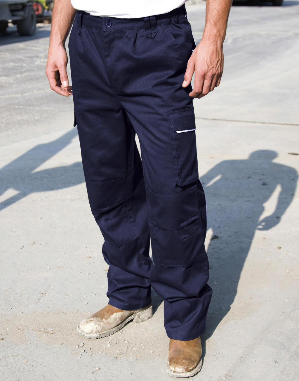  Work-Guard Action Trousers Long in Farbe Black