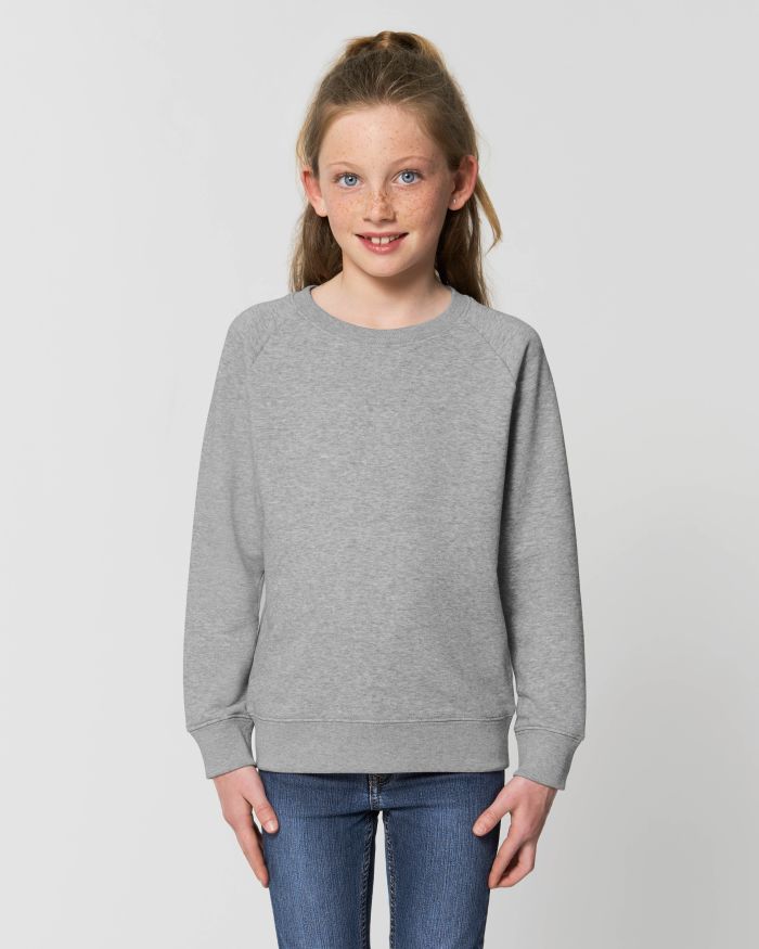 Kids Sweatshirt Mini Scouter in Farbe Heather Grey