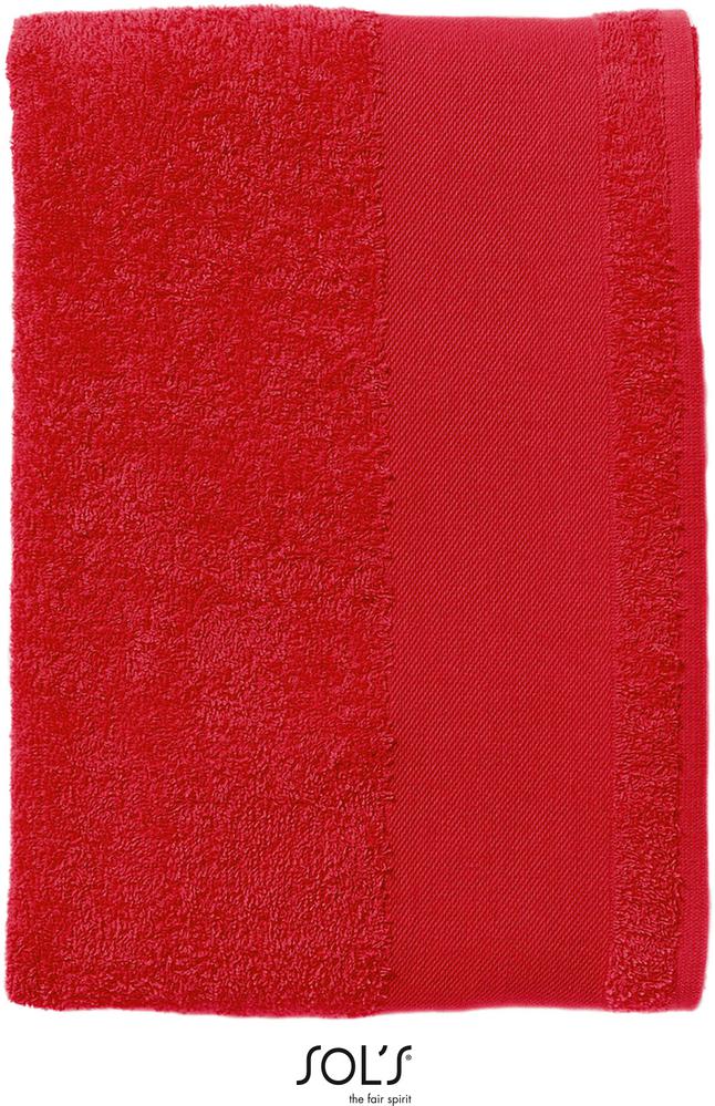 Frottee Bayside 100 Badelaken in Farbe red