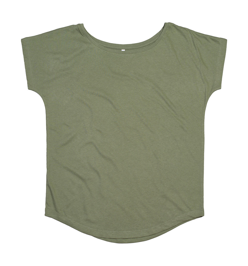  Womens Loose Fit T in Farbe Soft Olive