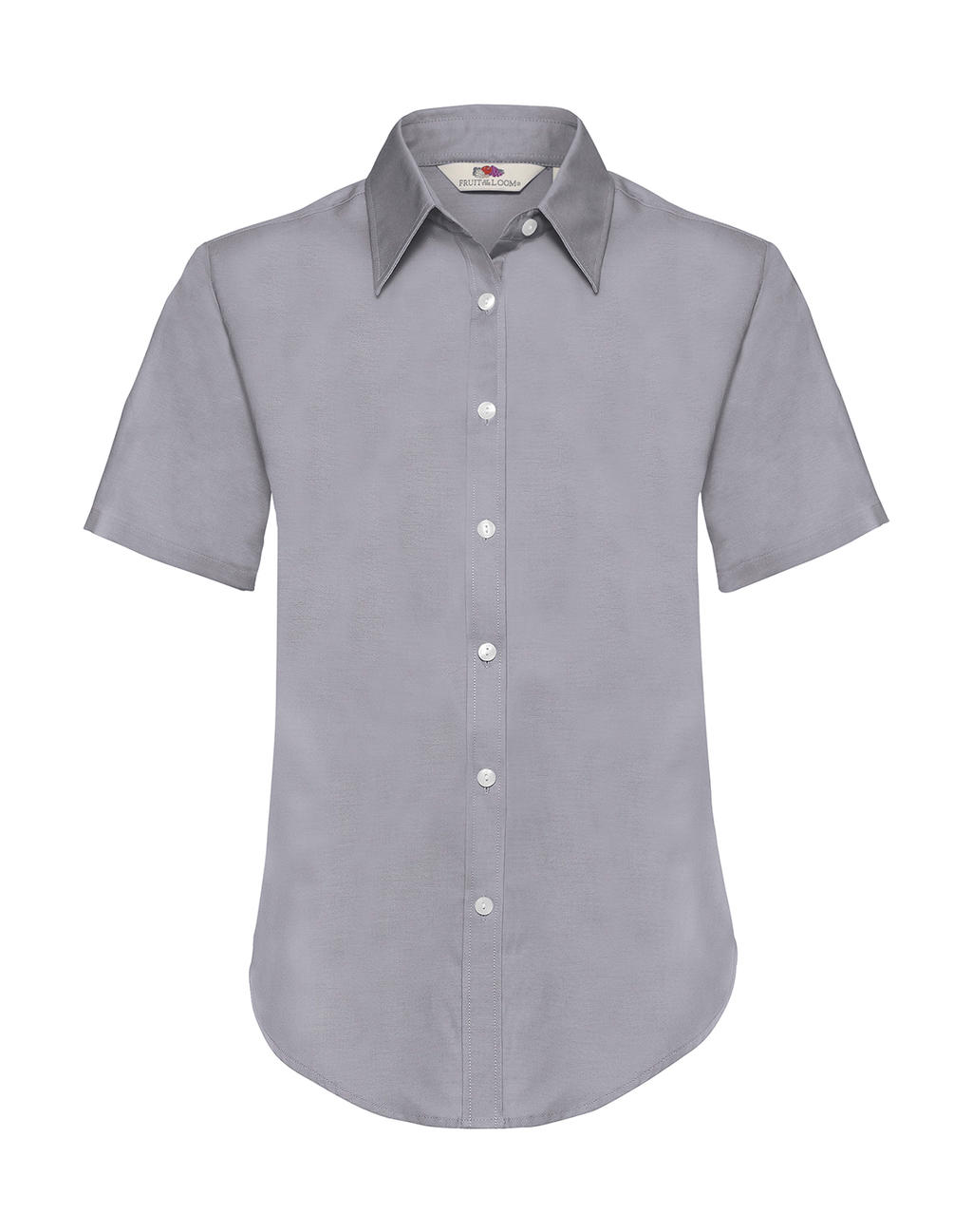  Ladies Oxford Shirt in Farbe Oxford Grey